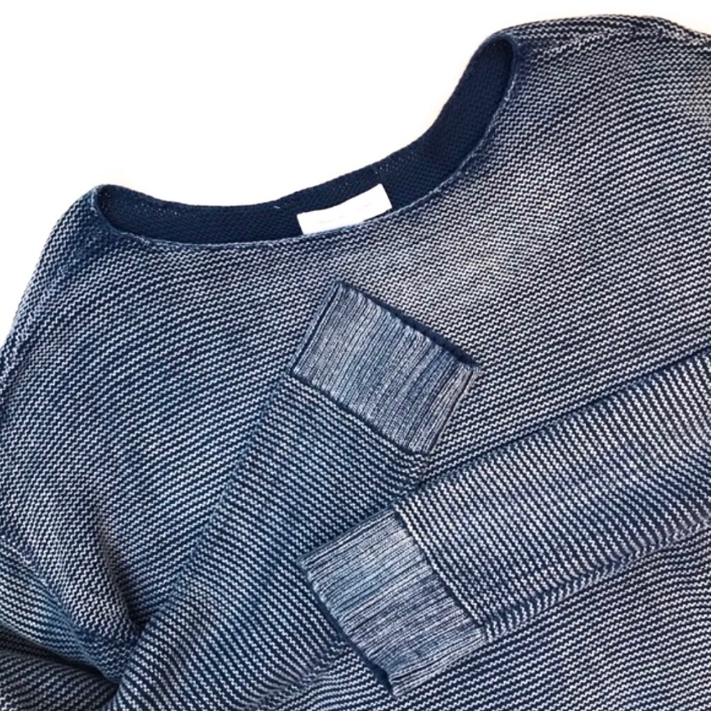 Treasure Bond • Navy Blue Ribbed Sweater - Picture 6 of 9